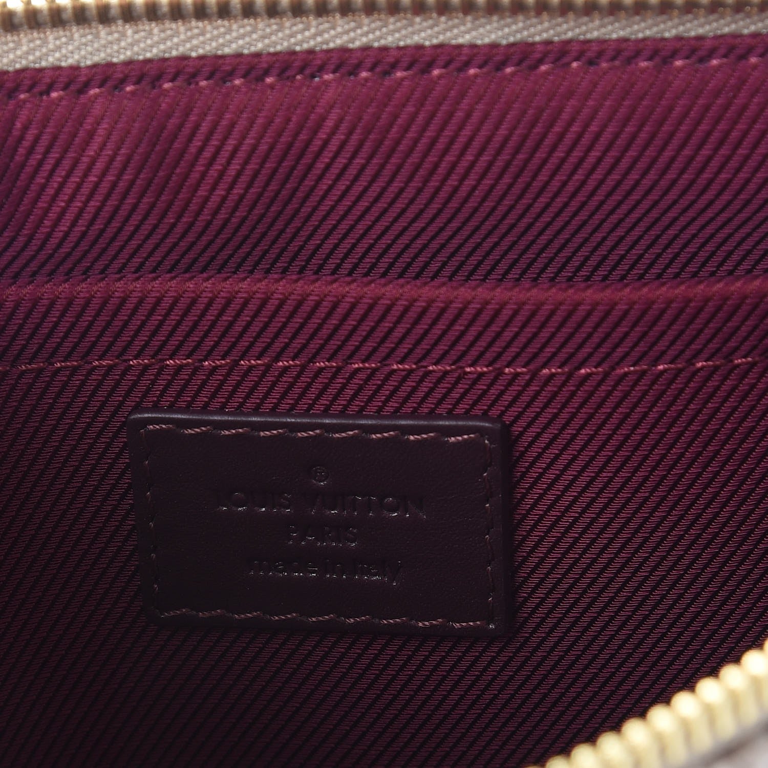 Louis Vuitton Sequin Monogram Sunshine Express Pochette Bordeaux 6 of 8