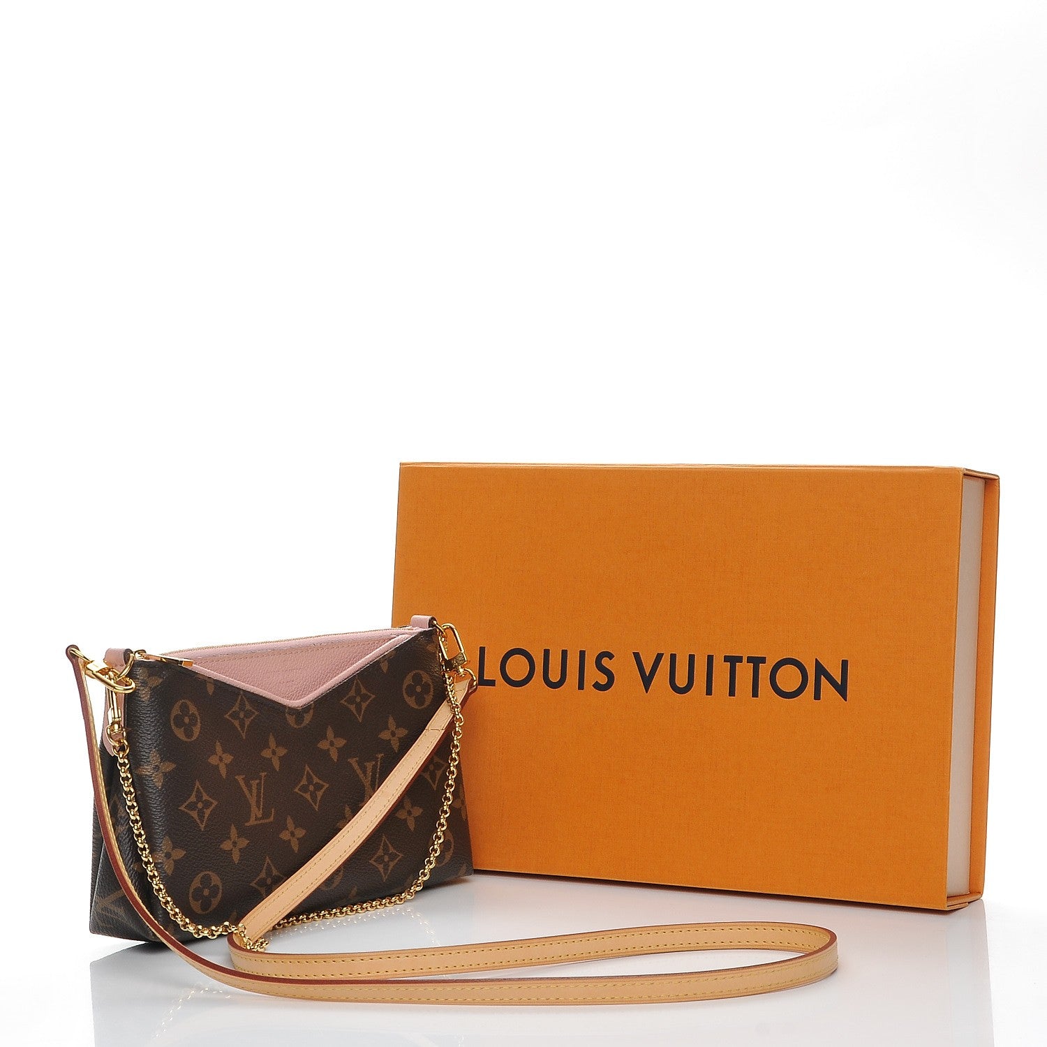 Louis Vuitton Monogram Pallas Clutch Rose Poudre 9 of 9