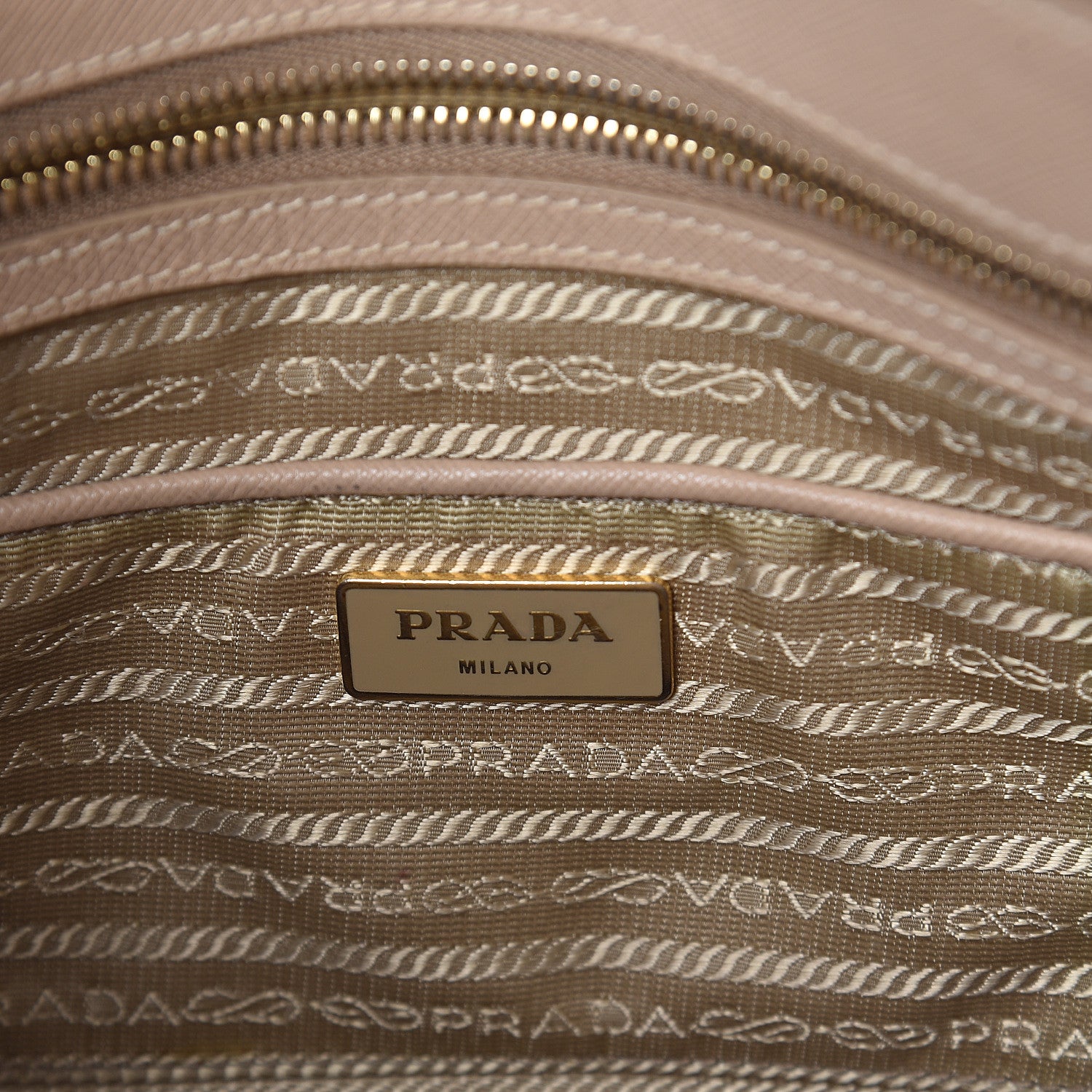 Prada Saffiano Medium Galleria Double Zip Tote Cammeo 5 of 9