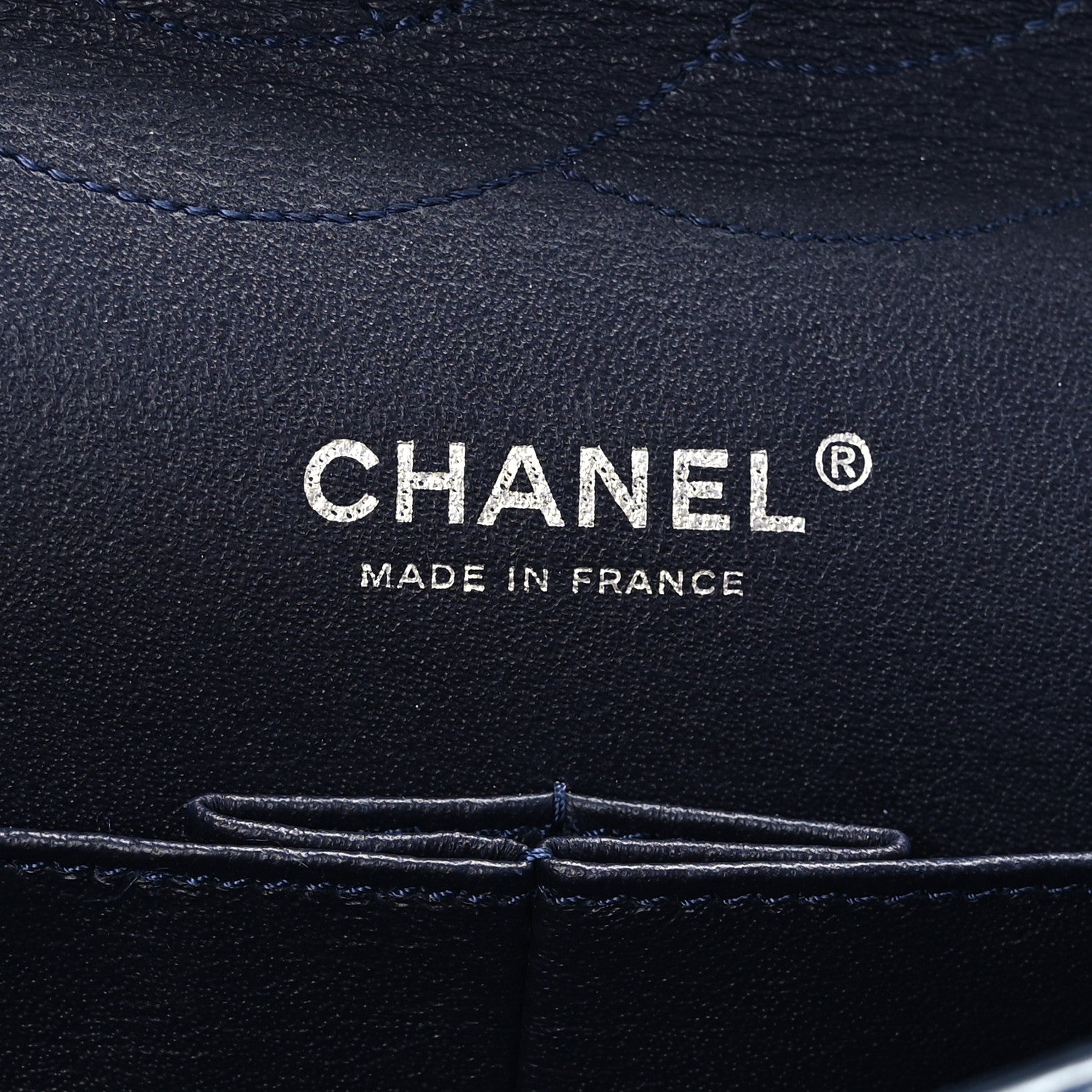 Chanel Crackled Calfskin Jumbo Double Flap Blue 5 of 9