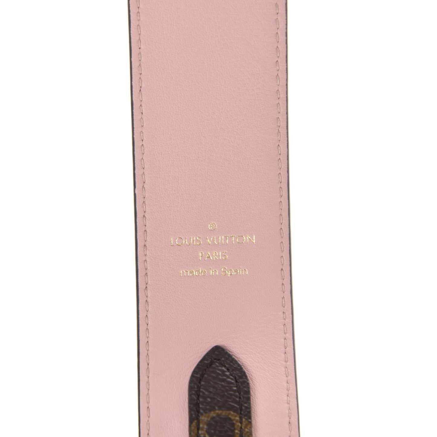 Monogram Bandouliere Shoulder Strap Rose Poudre