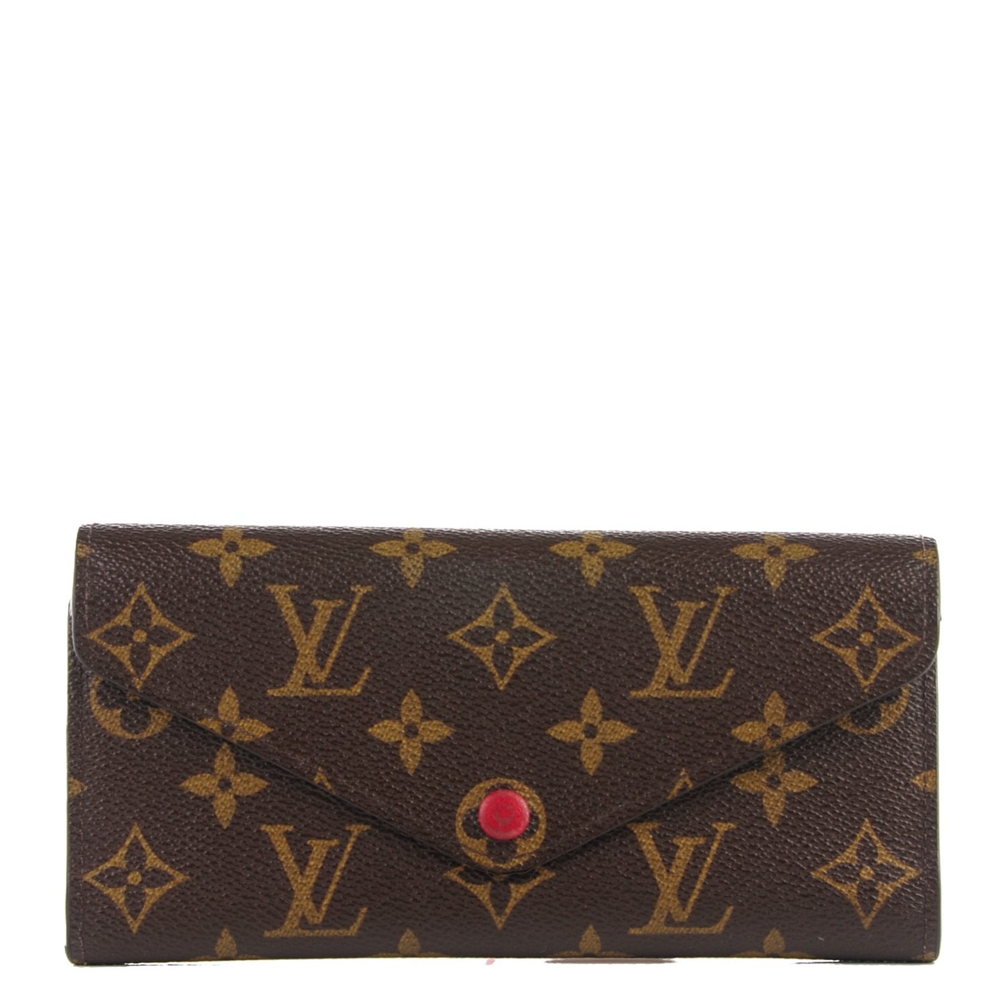 Monogram Josephine Wallet Red