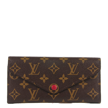 Louis Vuitton Monogram Josephine Wallet Red 1 of 7