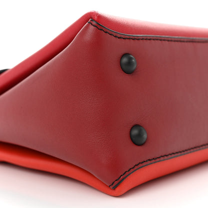Bottega Veneta Nappa Small Piazza Bag Red 10 of 13