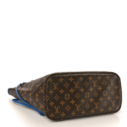 Louis Vuitton Monogram Articles de Voyage Ikat Neverfull MM Grand Blue 4 of 13