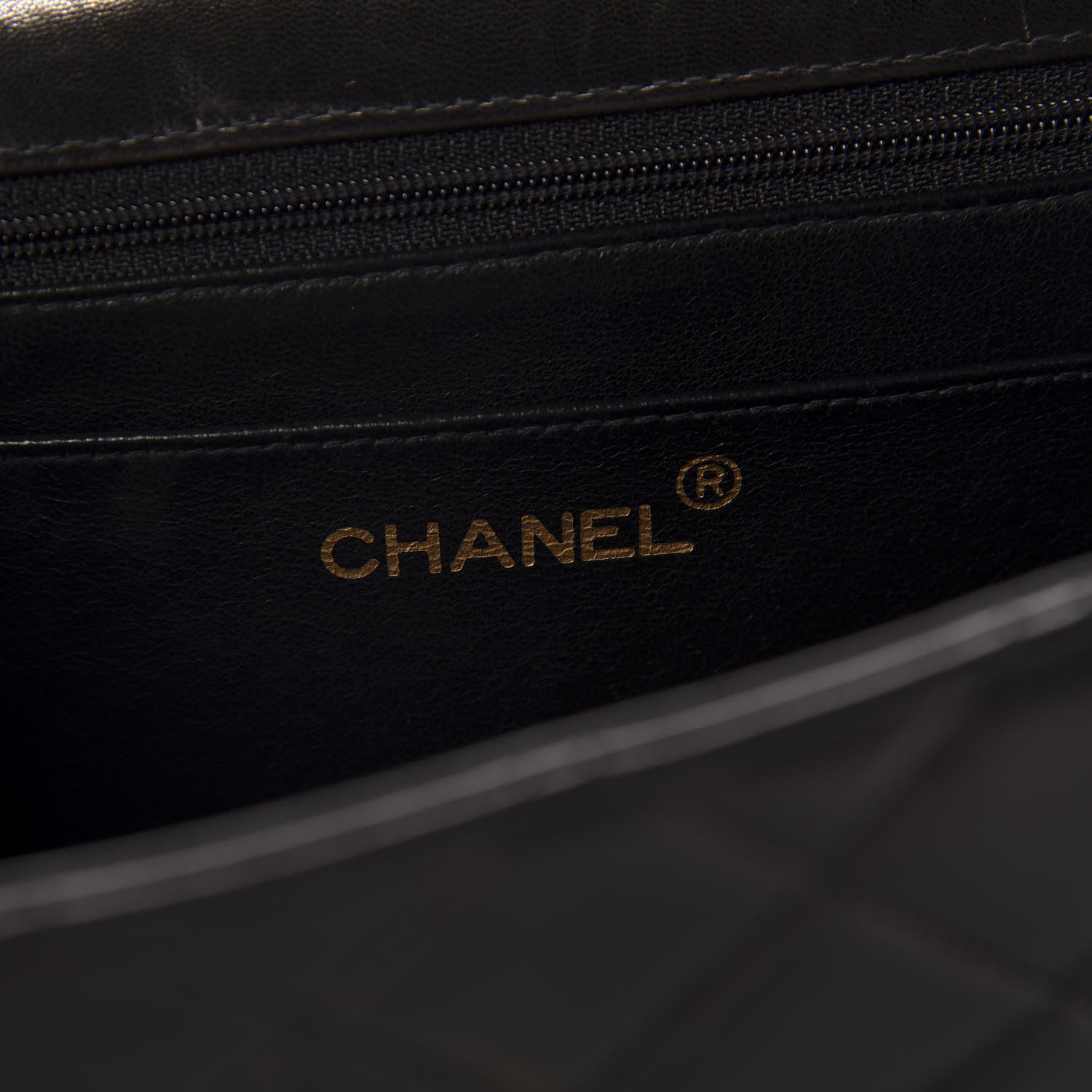 Chanel Lambskin Quilted Jumbo Single Flap Black 8 of 11