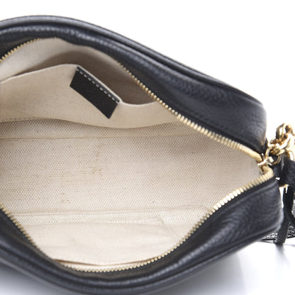 Gucci Pebbled Calfskin Small Soho Disco Bag Black 5 of 13