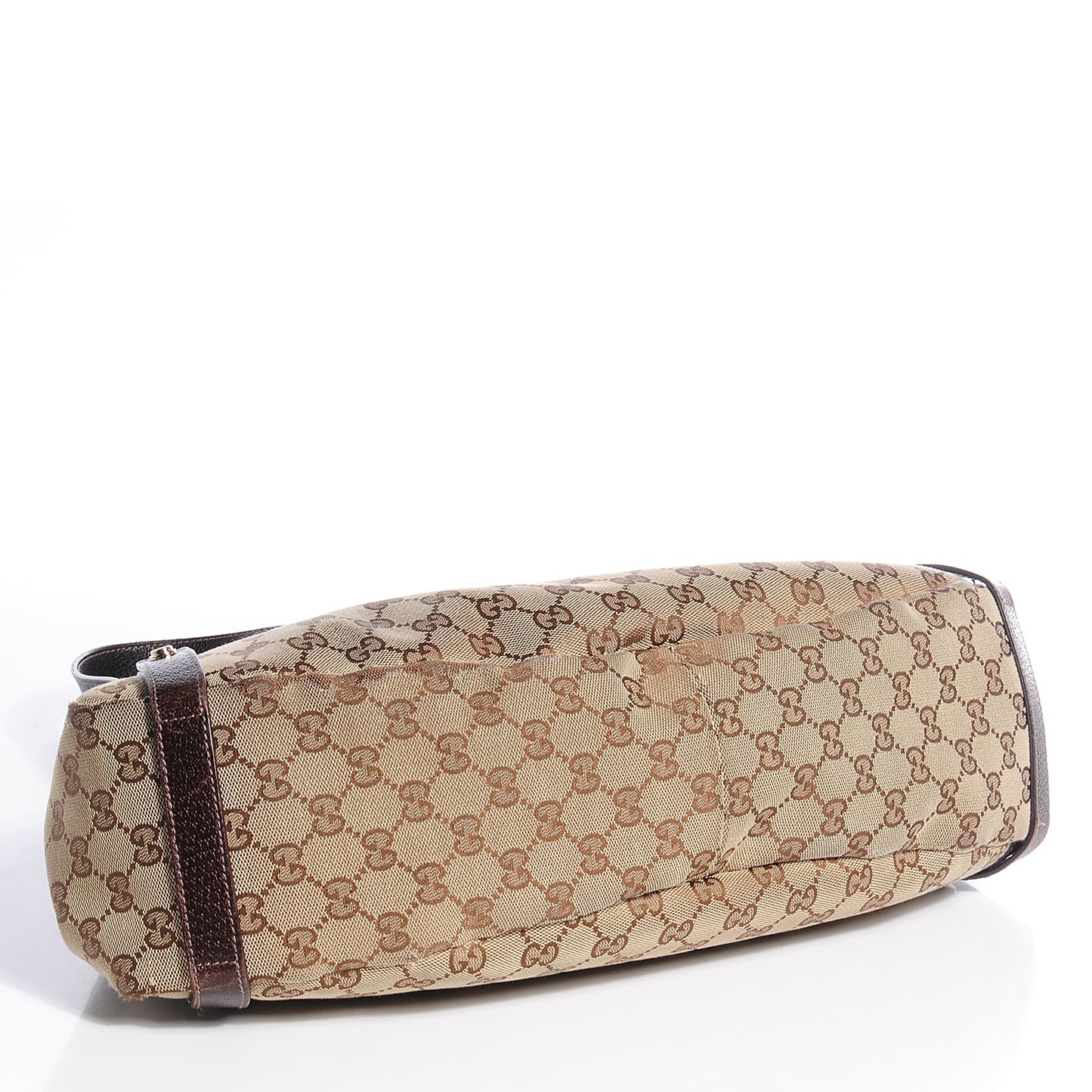 Monogram Medium Abbey Shoulder Bag Brown