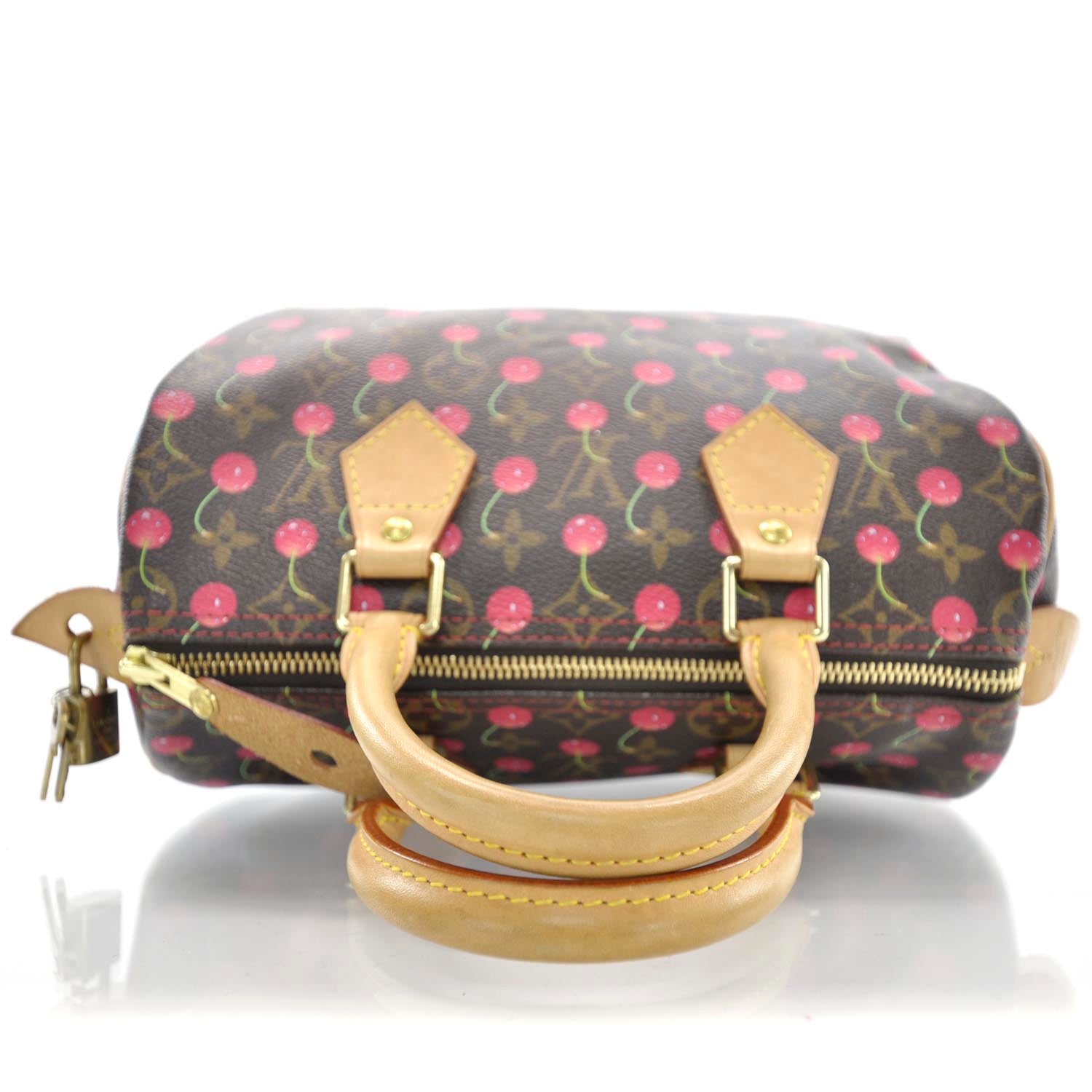 Louis Vuitton Monogram Cerises Speedy 25 5 of 9