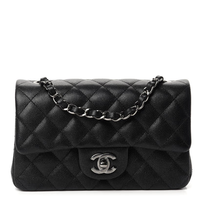 Chanel Caviar Quilted Mini Rectangular Flap Black 1 of 13
