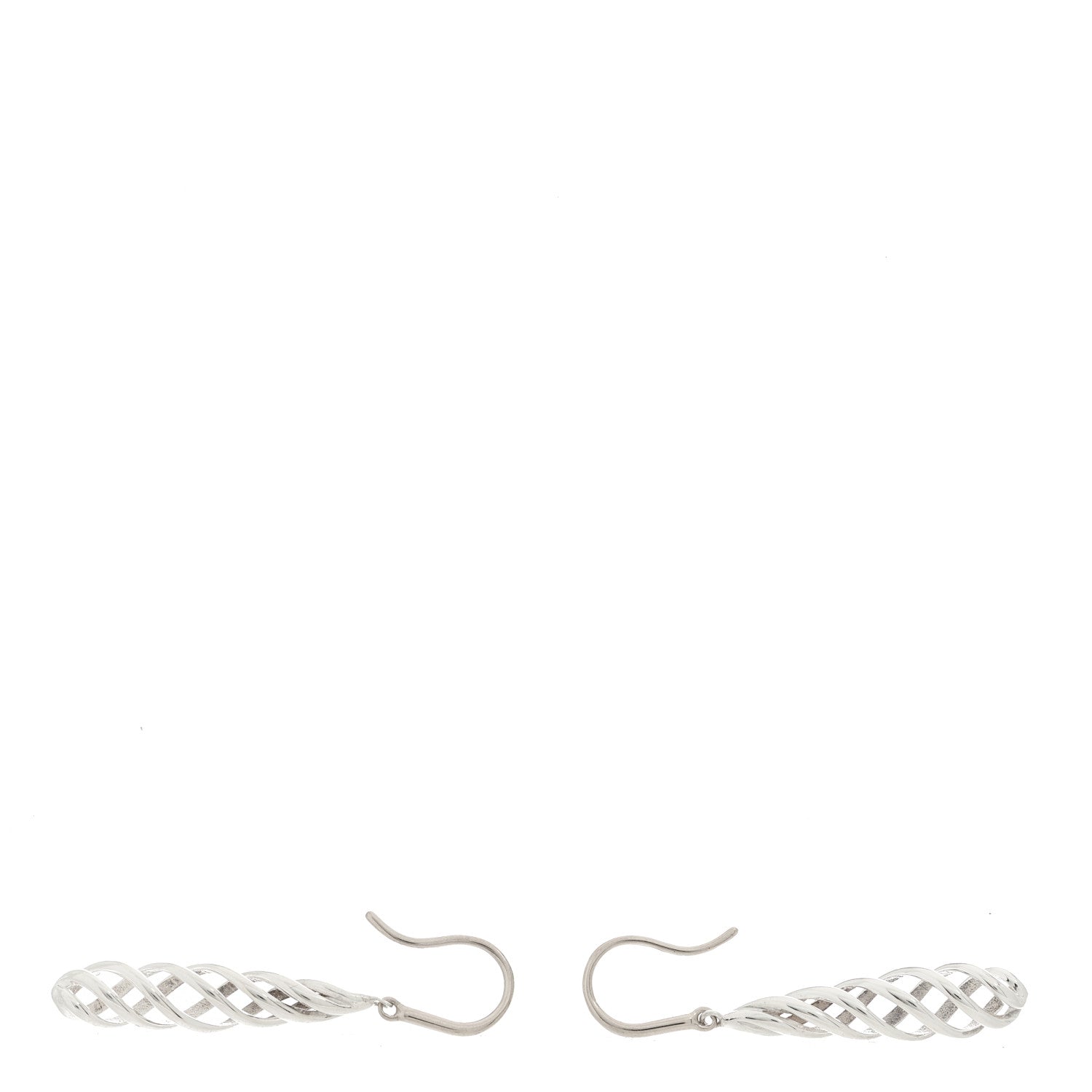 Tiffany Sterling Silver Paloma Picasso Venezia Luce Earrings 3 of 4