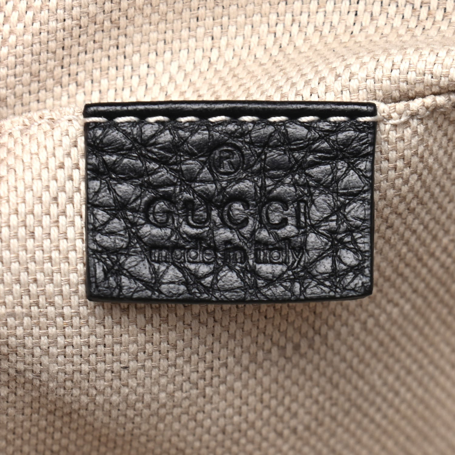 Gucci Pebbled Calfskin Small Soho Disco Bag Black 6 of 12