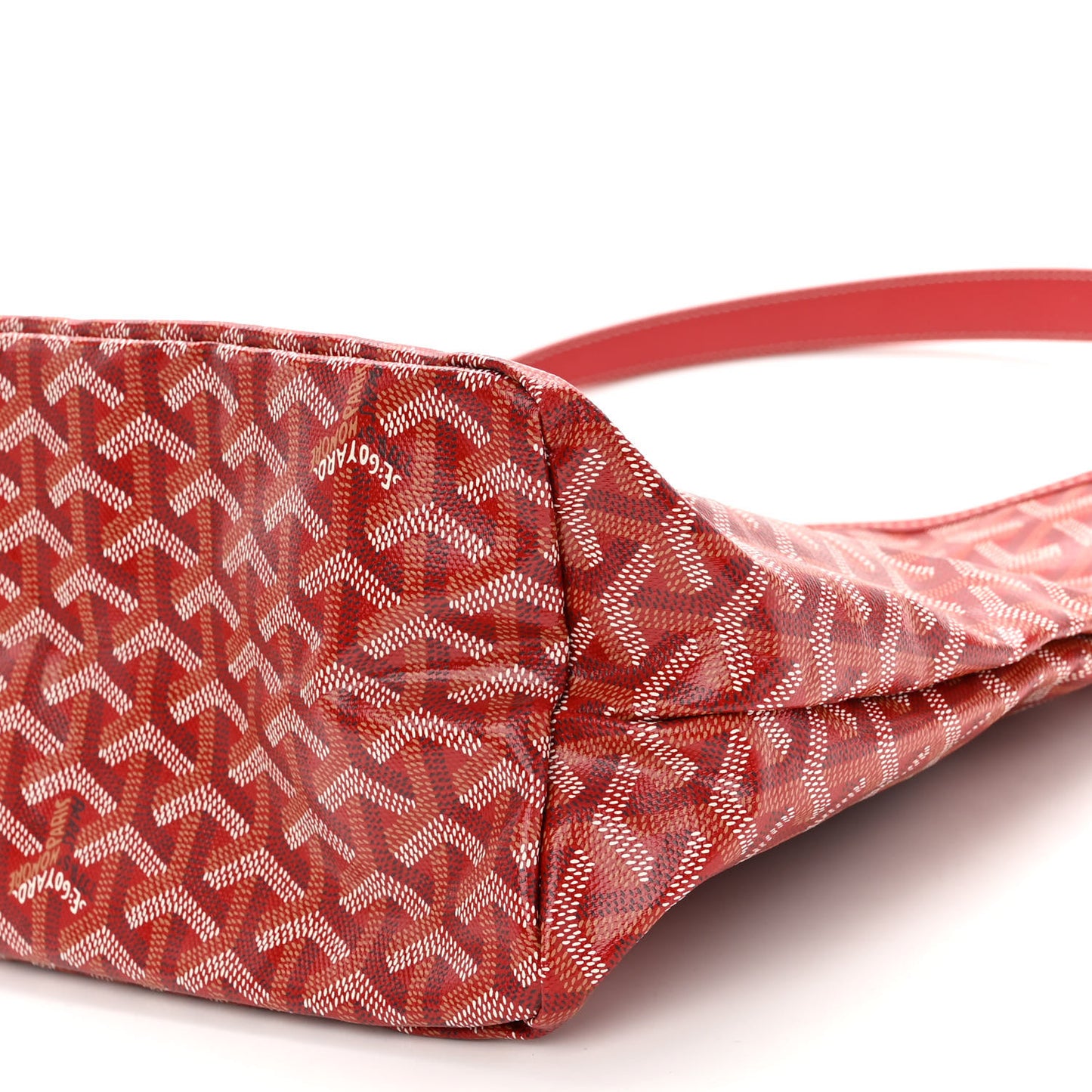 Goyardine Boheme Hobo Red