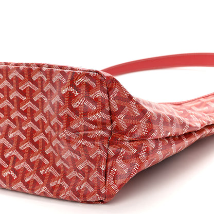 Goyard Goyardine Boheme Hobo Red 10 of 10