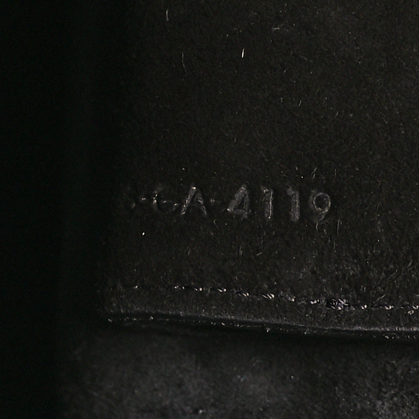 Grained Calfskin Mini Belt Bag Black