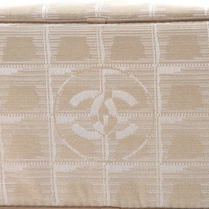 Chanel Nylon Travel Bowler Beige 12 of 14