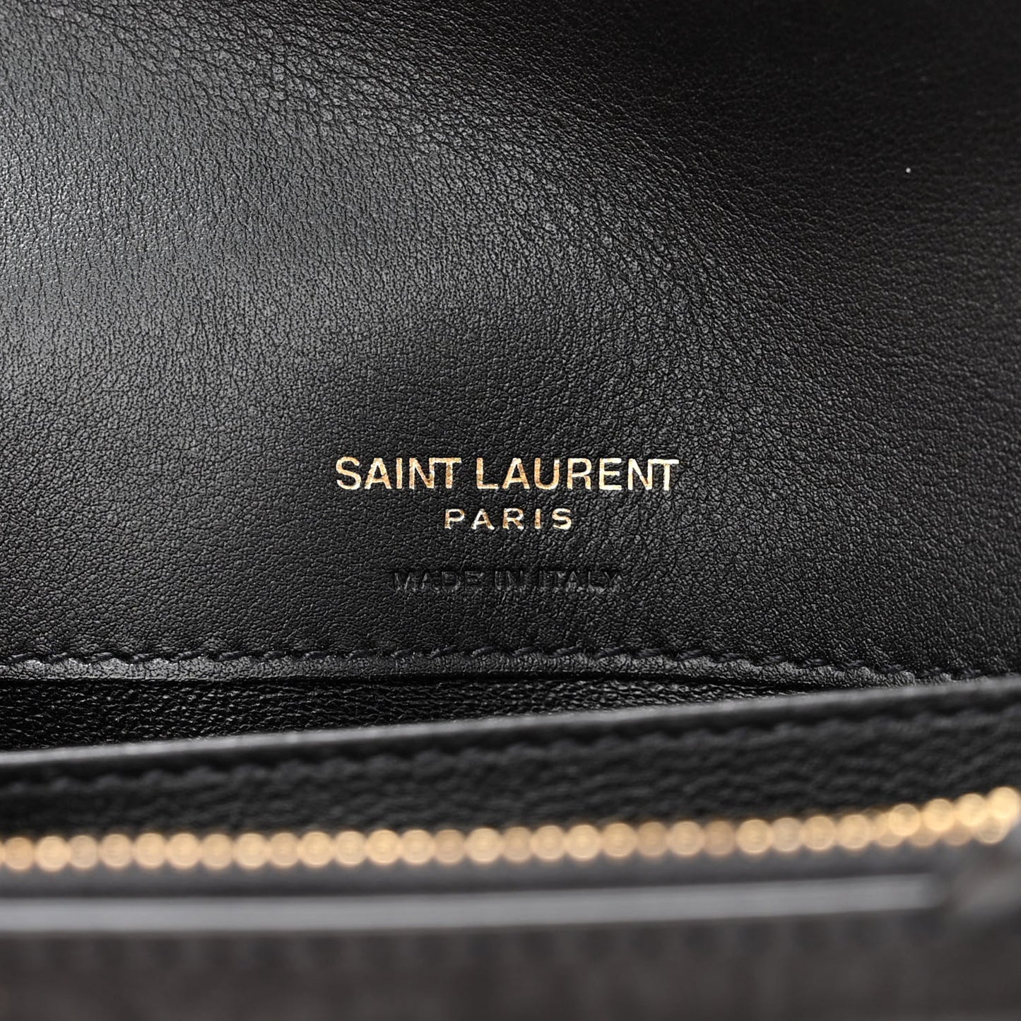 Suede Crocodile Embossed Monogram Kate Belt Bag Black