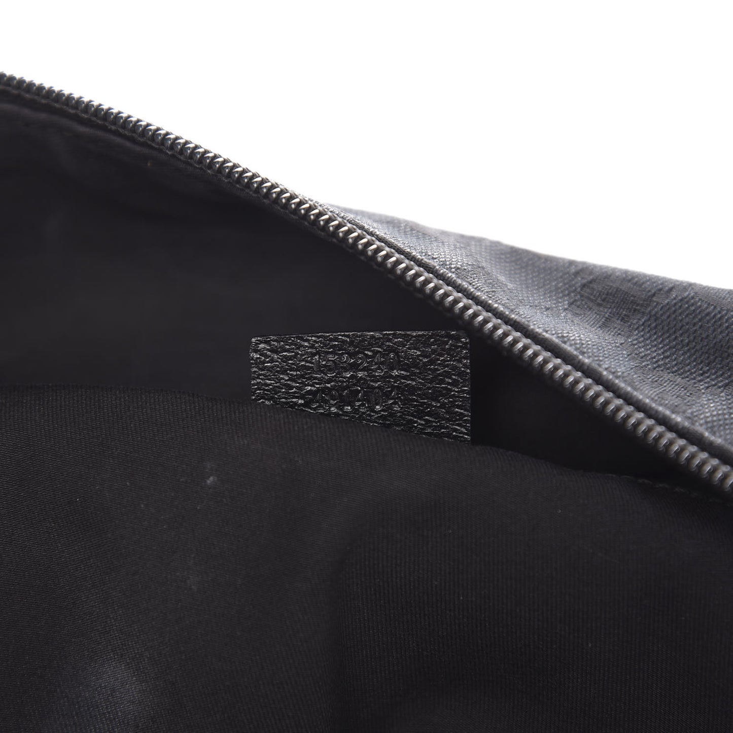 GG Monogram Web Medium Collapsible Carry On Duffle Black