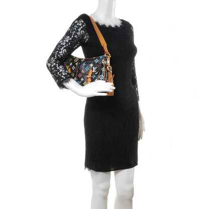 Louis Vuitton Monogram Multicolor Lodge PM Black 2 of 7