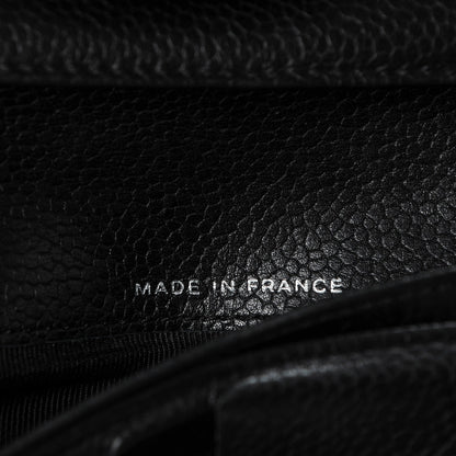Chanel Caviar Quilted Large Flap Wallet Black 7 of 11