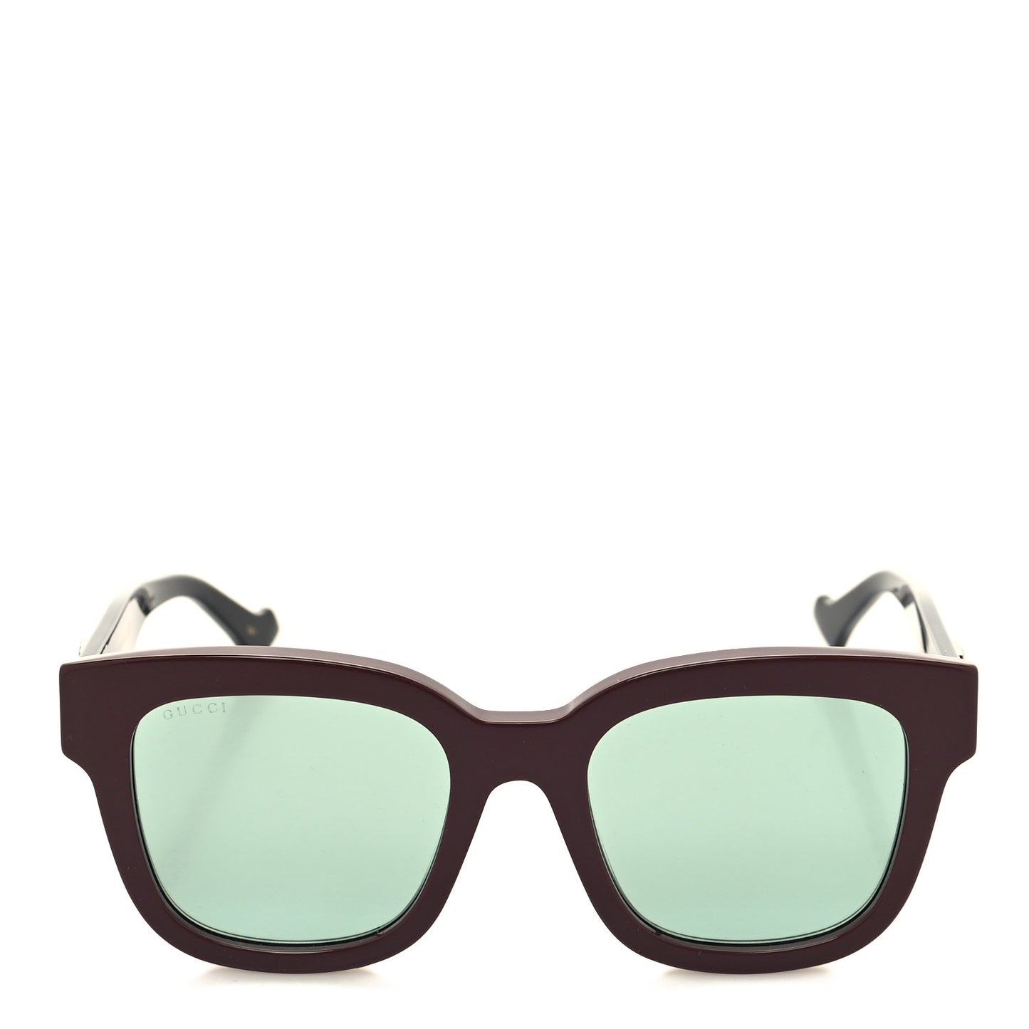 Rectangle 52mm Frame Sunglasses GG0998S Burgundy