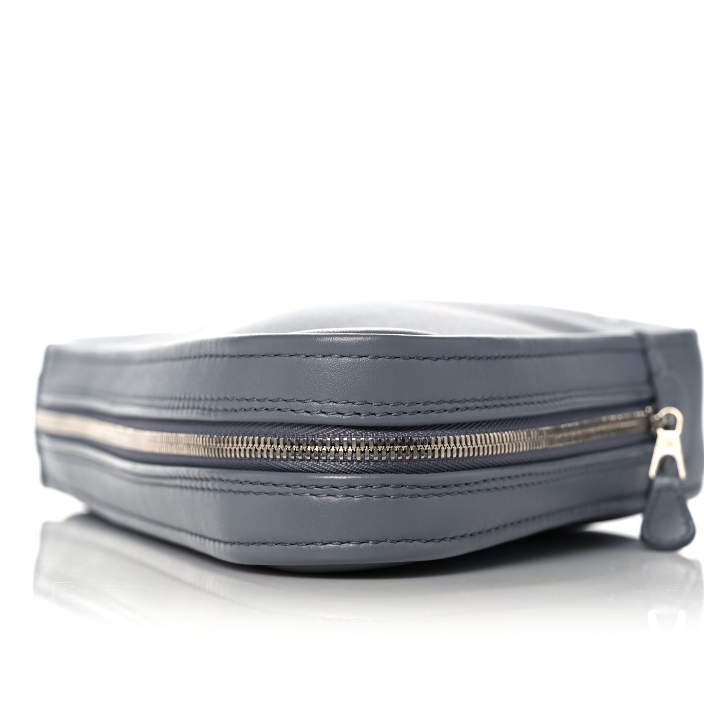 Calfskin M Triangle Pouch Pyrite