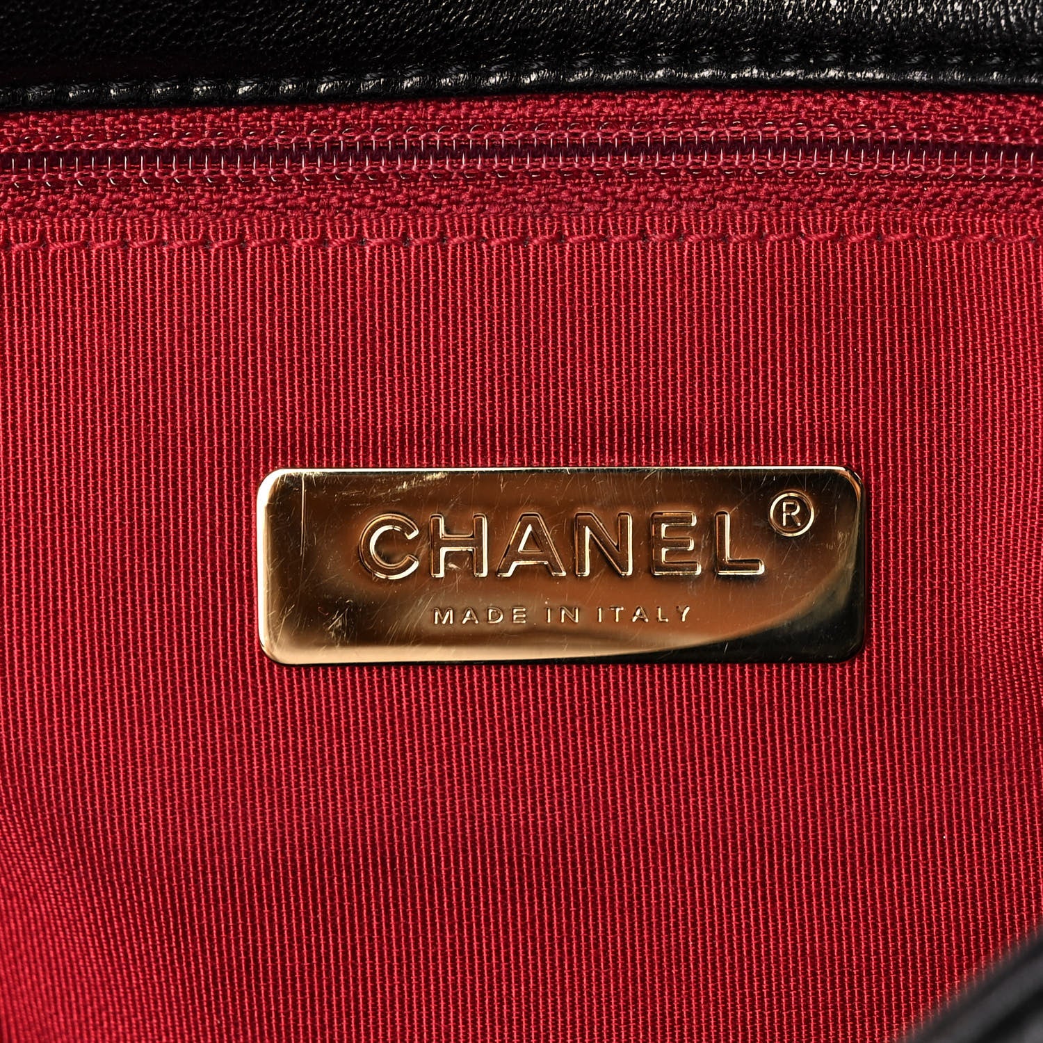 Chanel Goatskin Quilted Maxi Chanel 19 Flap Black 5 of 10
