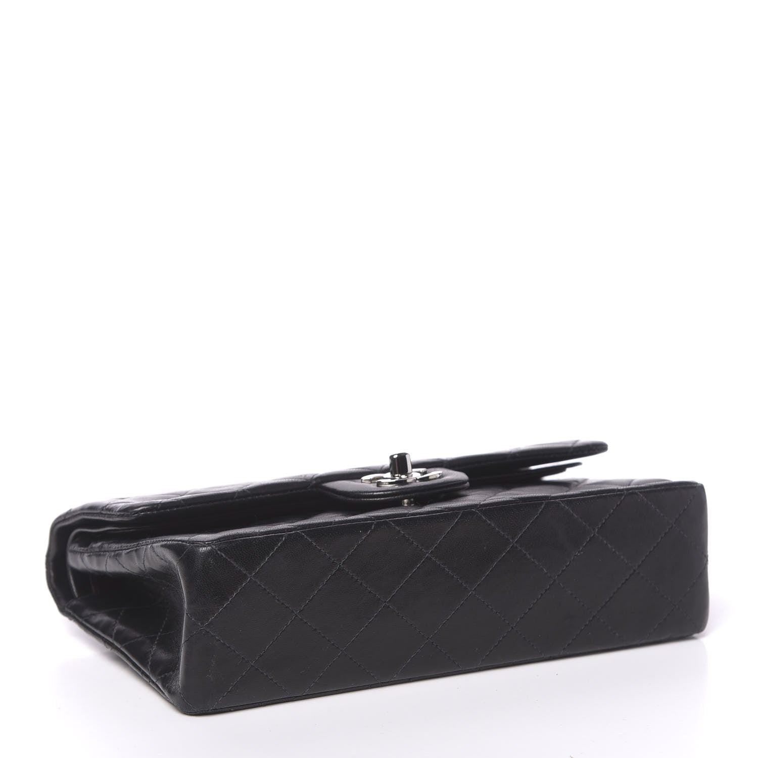 Chanel Lambskin Quilted Small Double Flap Black 4 of 13