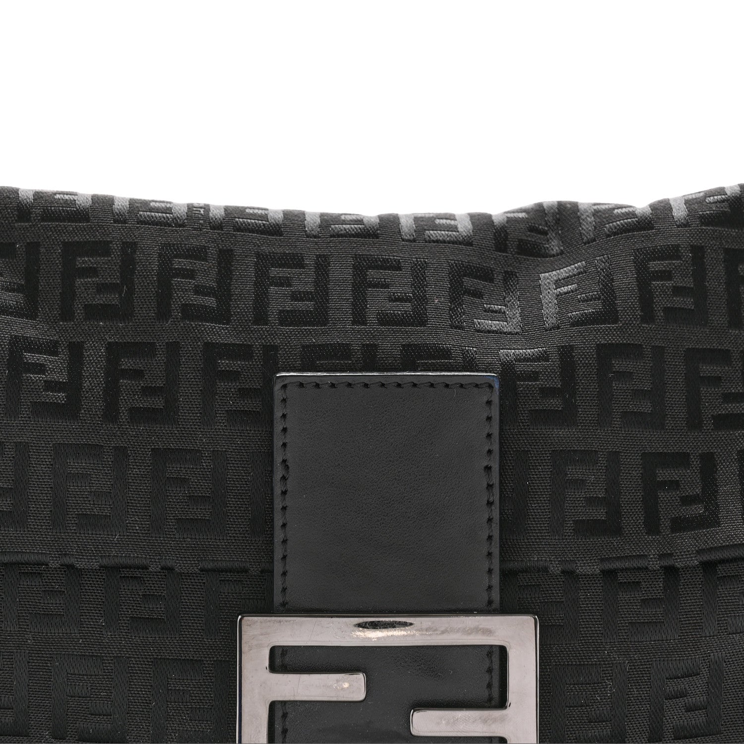 Fendi Zucchino Baguette Black 8 of 16