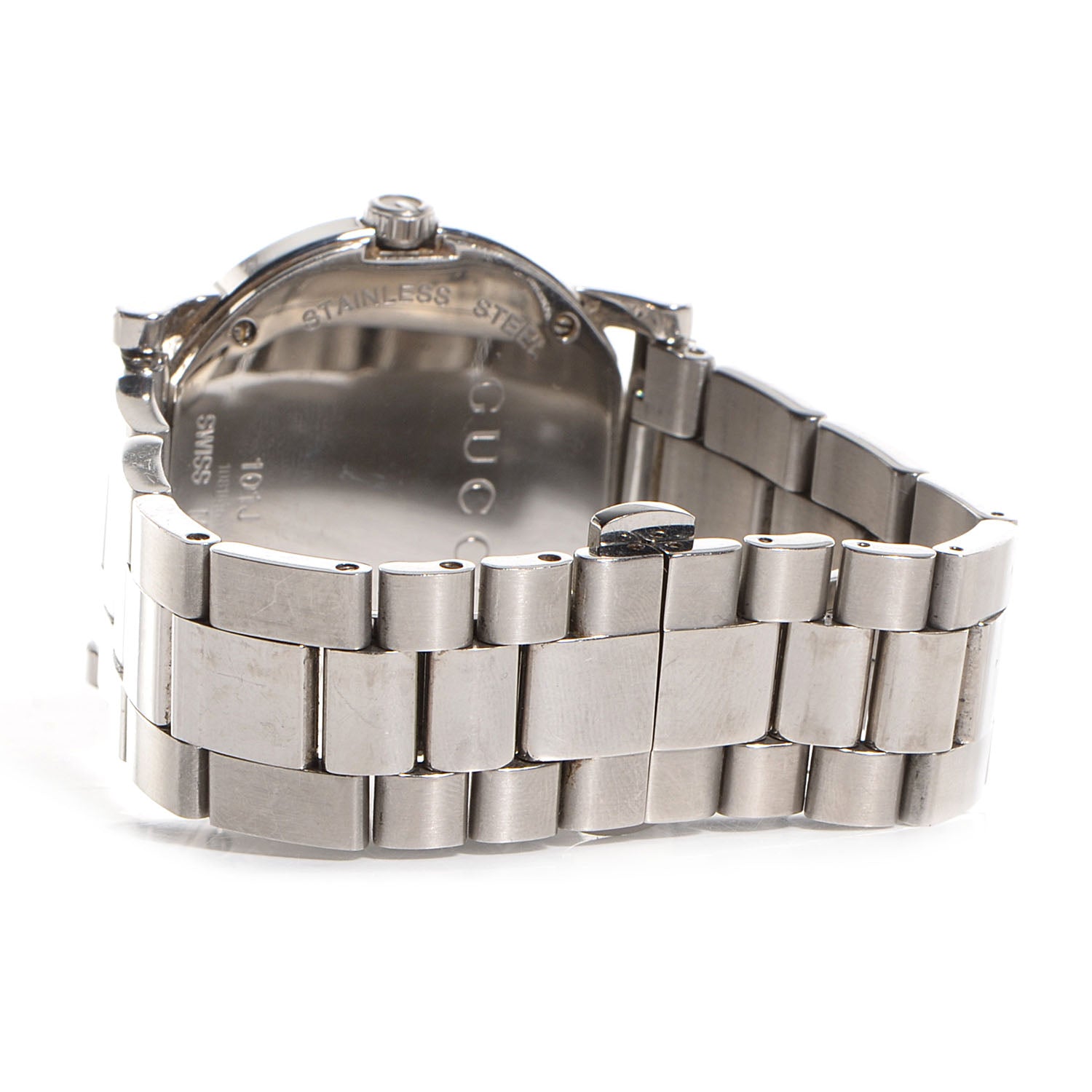 Gucci Stainless Steel 27mm G-Timeless Quartz Watch Black 6 of 7