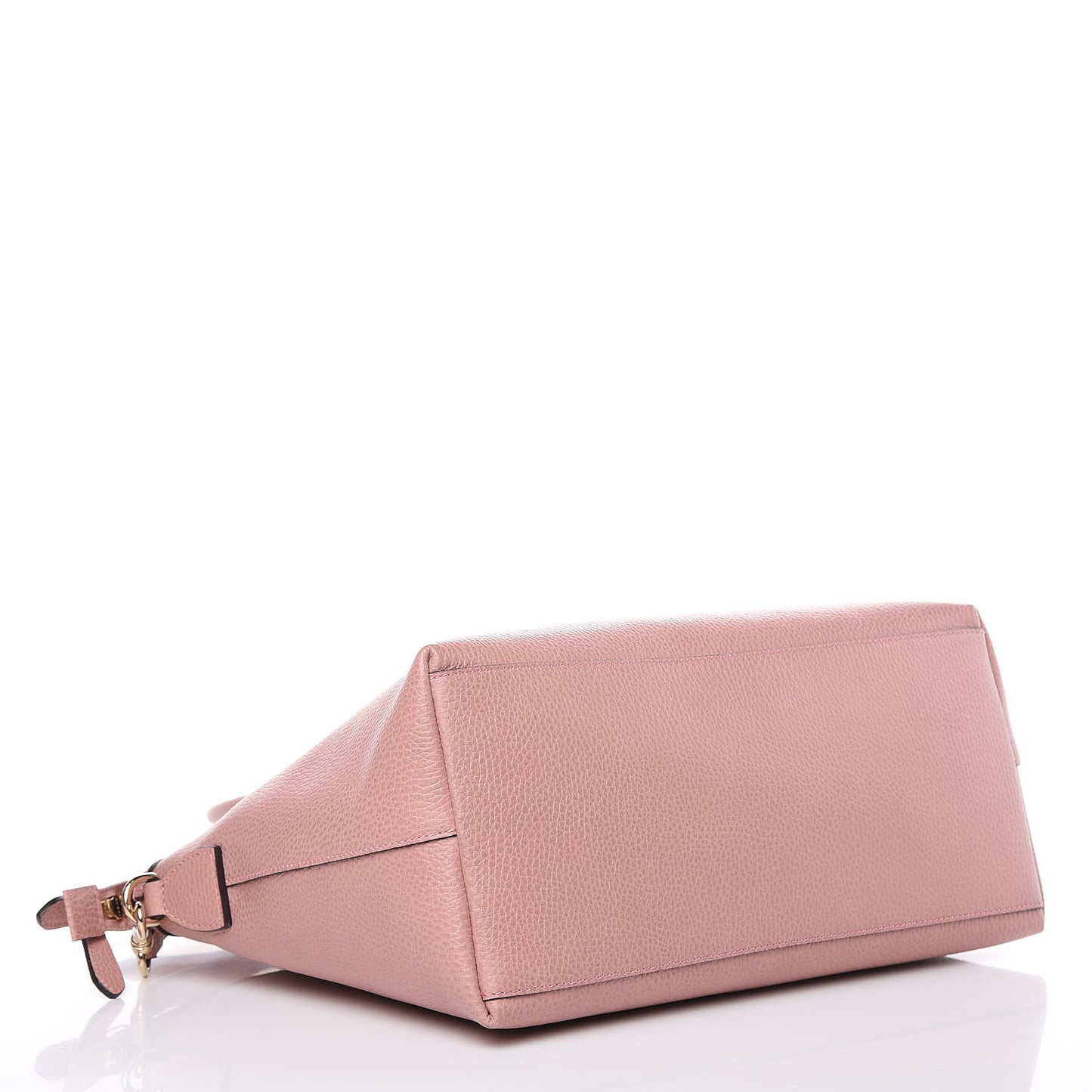 Dollar Calfskin GG Charm Dome Satchel Soft Pink