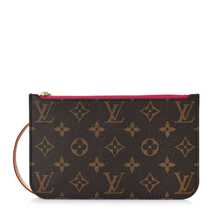 Louis Vuitton Monogram Neverfull PM Pochette Pivoine 1 of 8