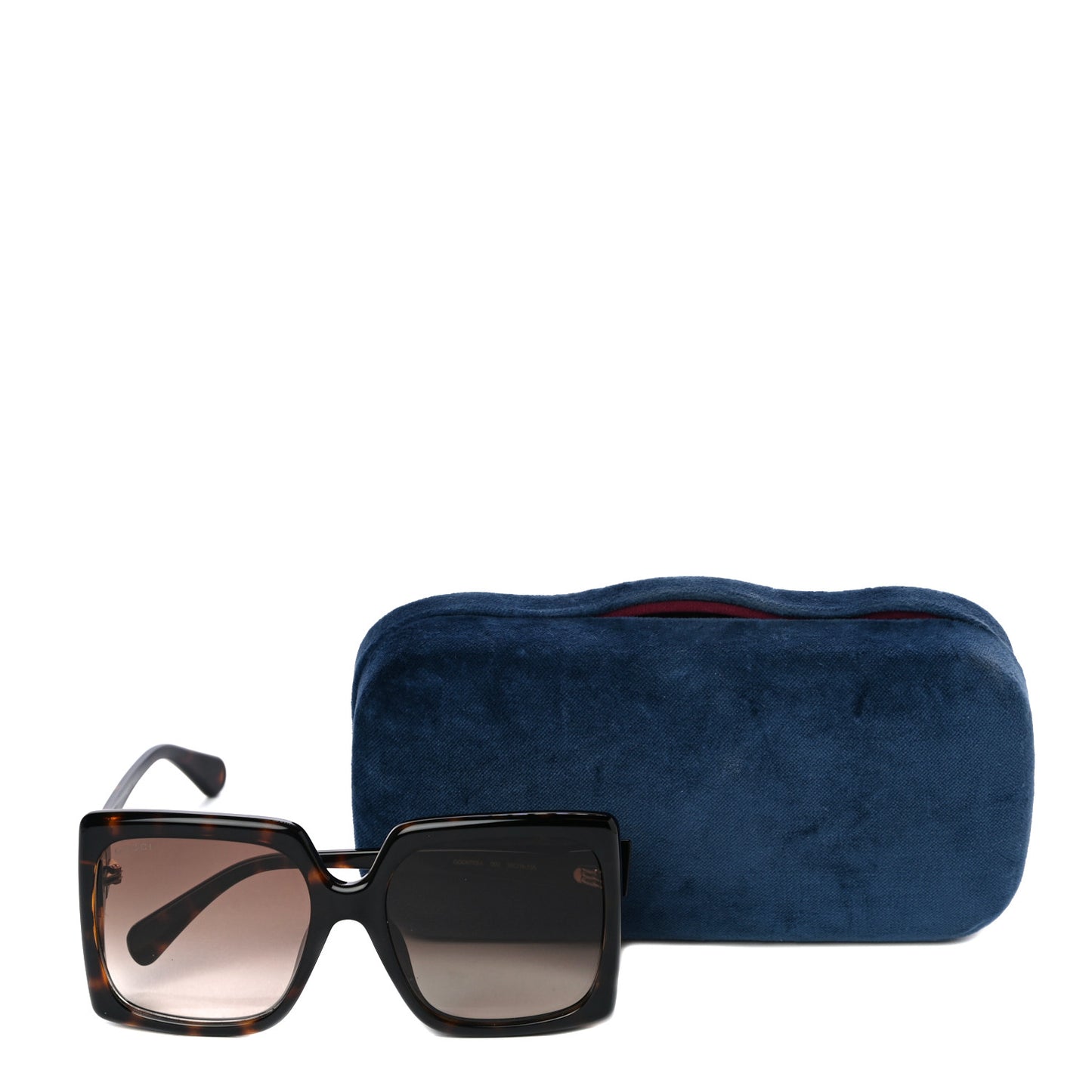 Acetate Square Frame Sunglasses GG0876SA Tortoise