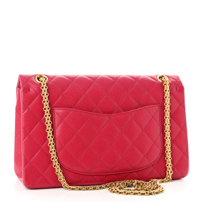 Chanel Caviar Quilted 2.55 Reissue 226 Flap Fuchsia 3 of 10