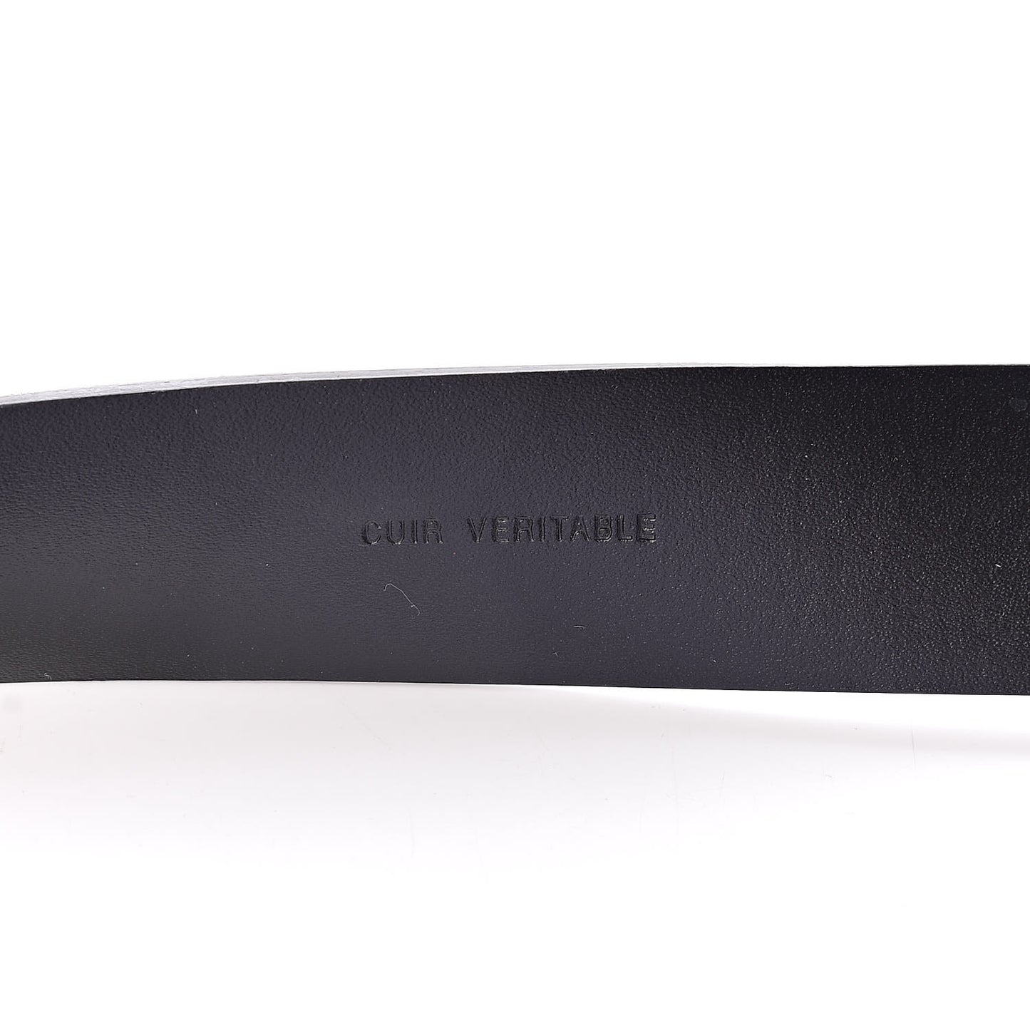 Calfskin CC Belt 95 38 Black
