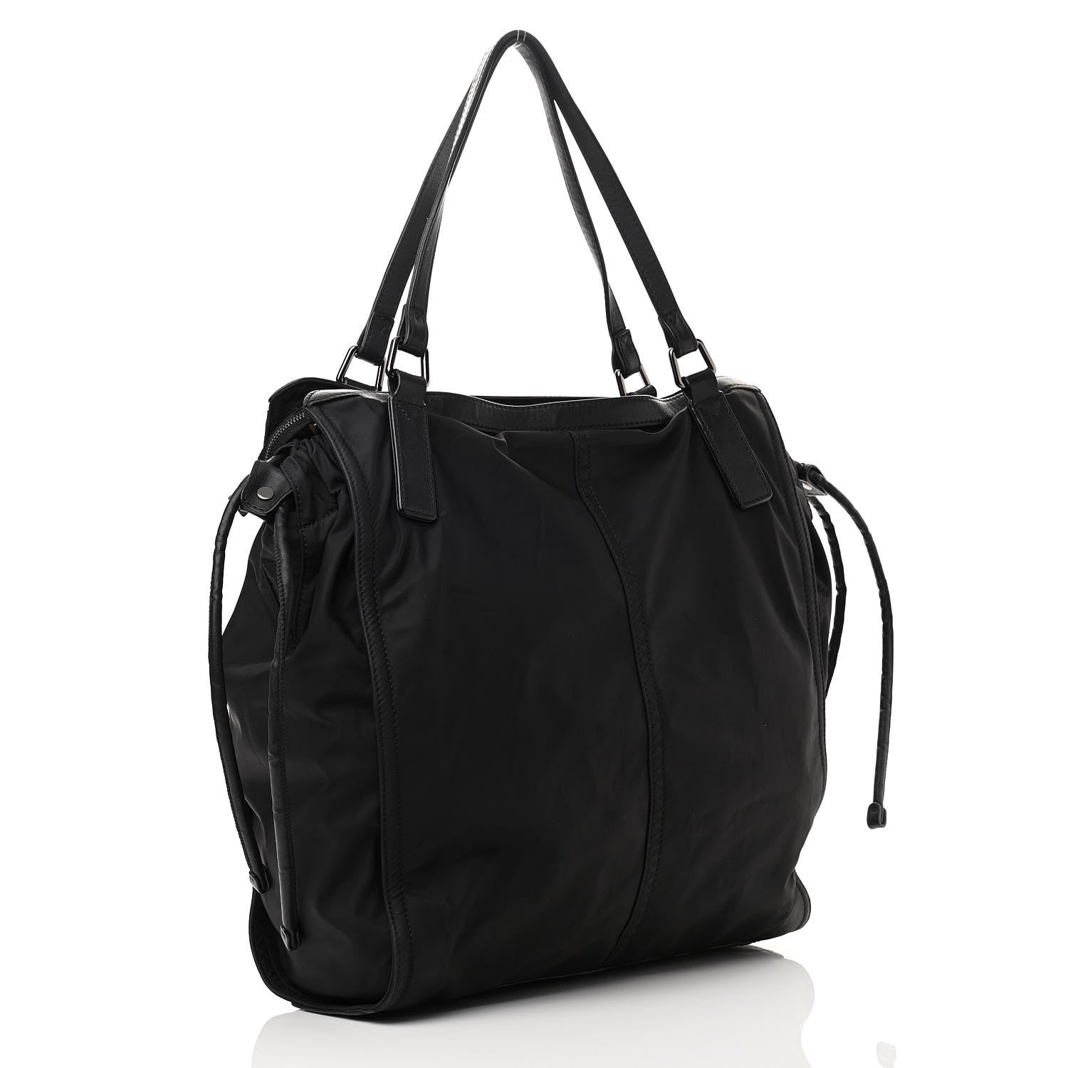 Burberry Nylon Buckleigh Packable Tote Black 3 of 11