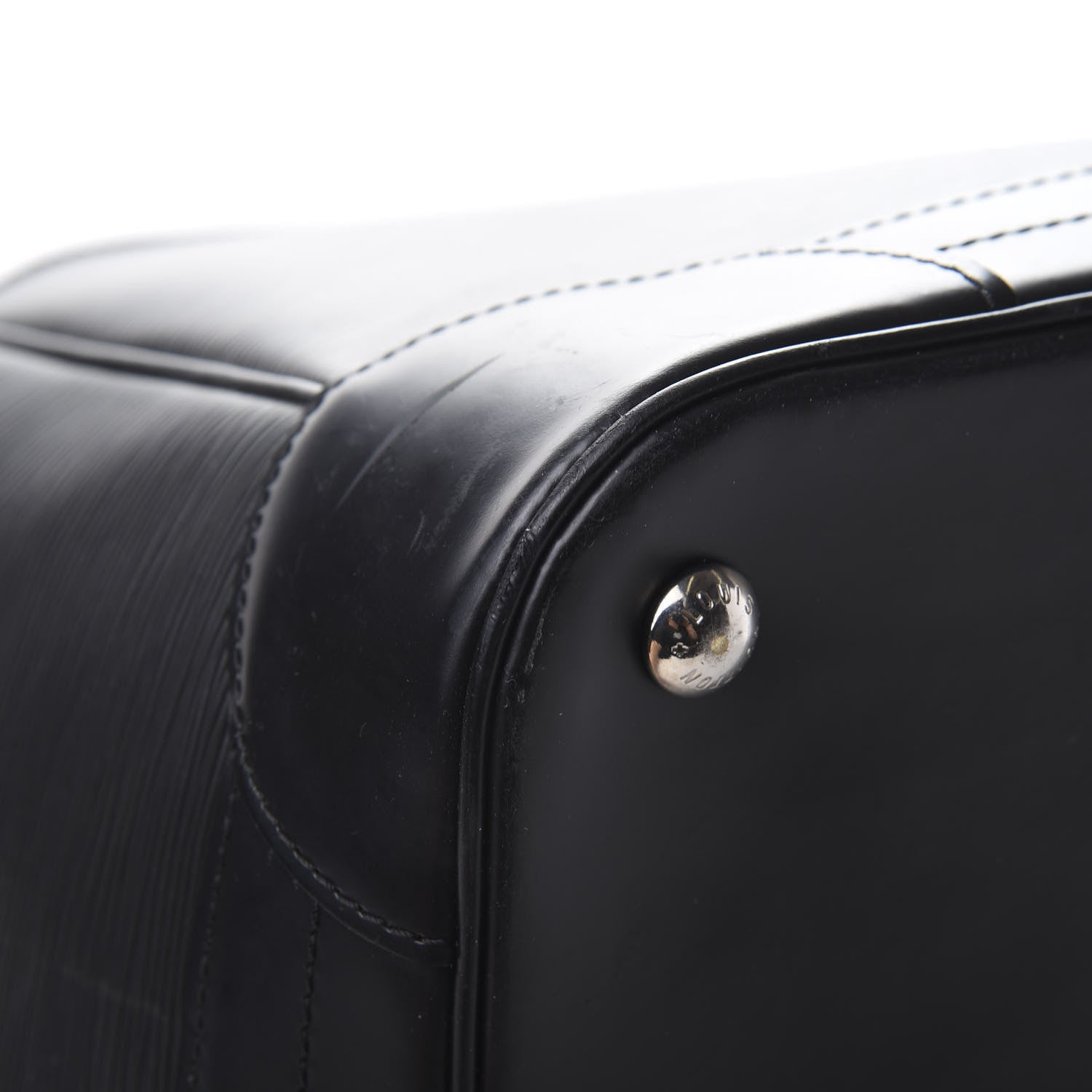 Louis Vuitton Epi Sac Bourget 50 Black 8 of 17