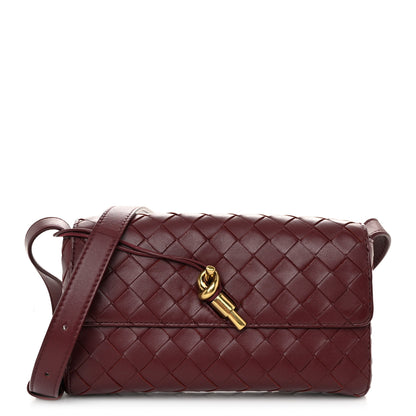Bottega Veneta Nappa Intrecciato Mini Andiamo Crossbody Bag Barolo 1 of 11