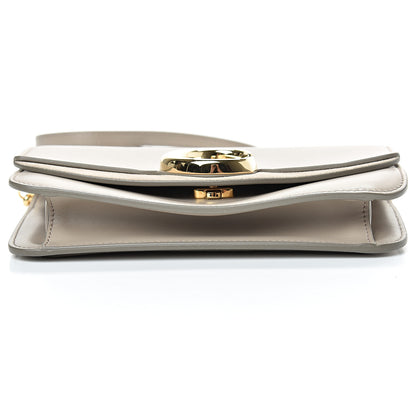Chloe Calfskin Suede C Clutch With Chain Motty Grey 13 of 13