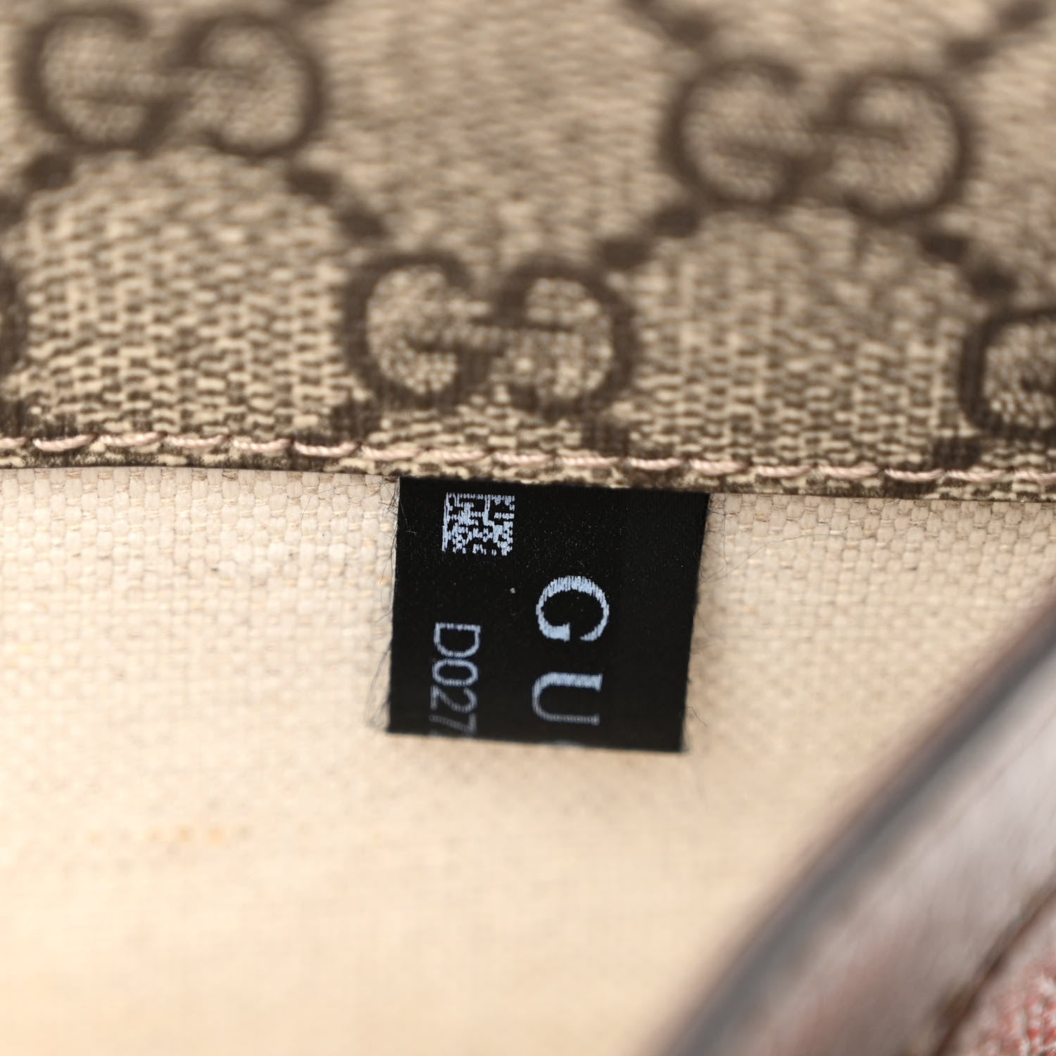 Gucci GG Supreme Monogram Web Small Neo Vintage Double Flap Messenger Bag Beige New Acero 10 of 13