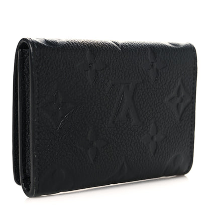 Louis Vuitton Empreinte Business Card Holder Black 3 of 6