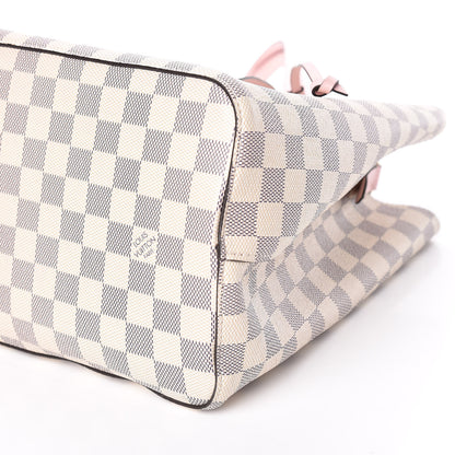 Louis Vuitton Damier Azur Neonoe MM Eau De Rose 9 of 11