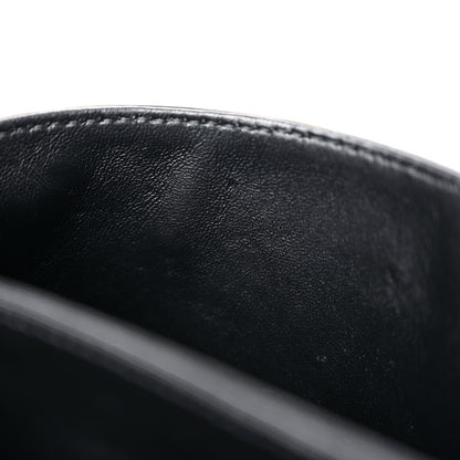 Versace Suede Studded Virtus Chain Clutch Black 12 of 15
