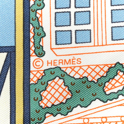 Hermes Silk Objets de Curiosite Scarf 90 4 of 5