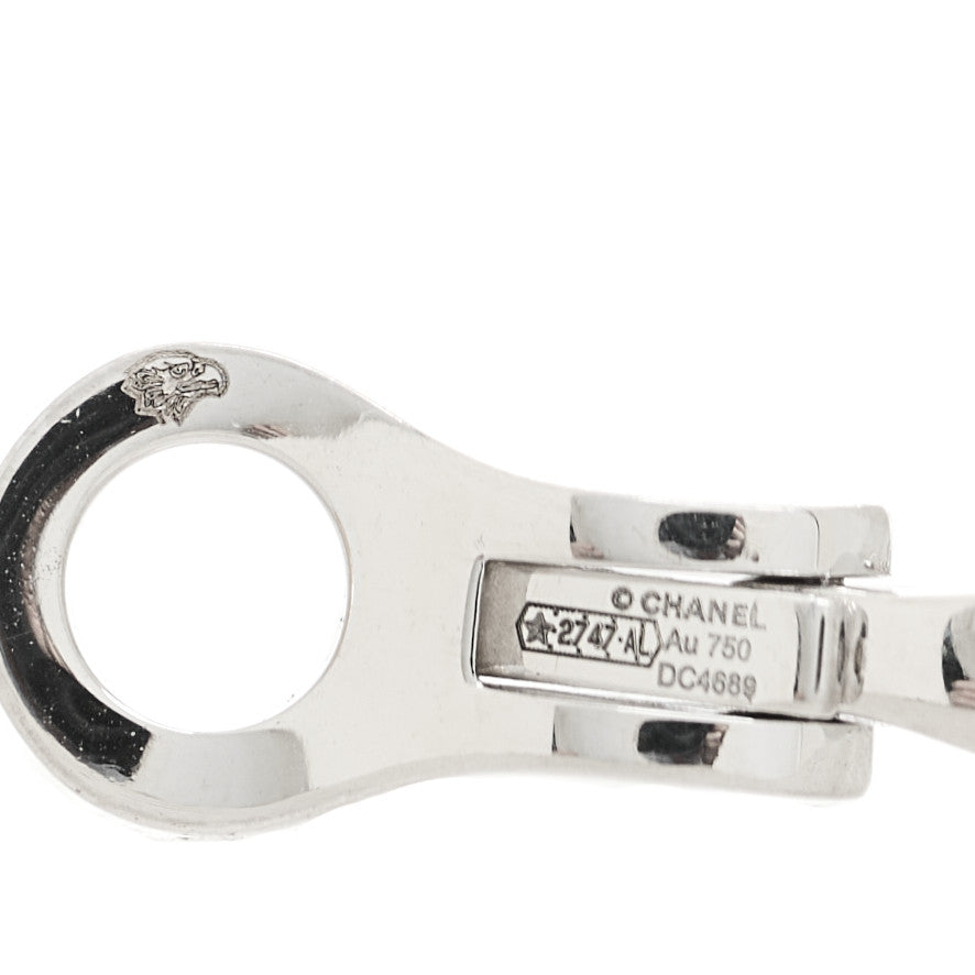 18K Yellow White Gold Diamond Coco Crush Earrings