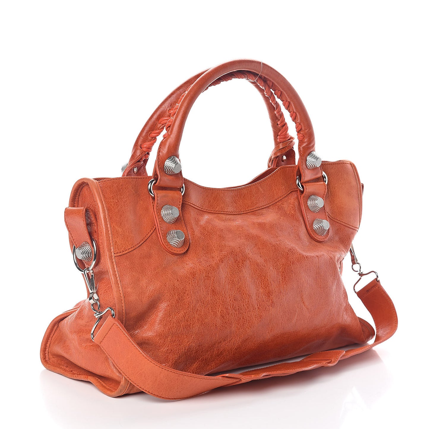 Agneau Giant 21 Silver Hardware City Mandarine