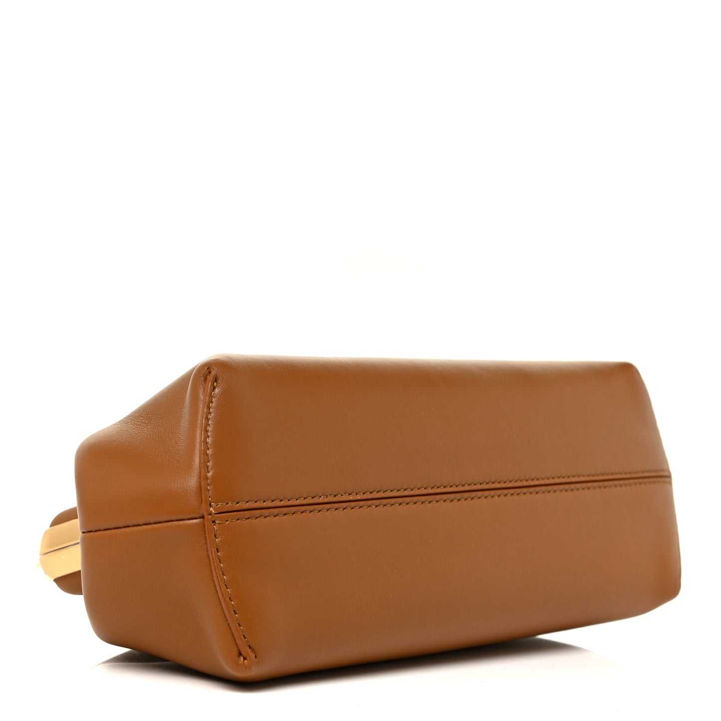 Shiny Nappa Small Fendi First Caramello