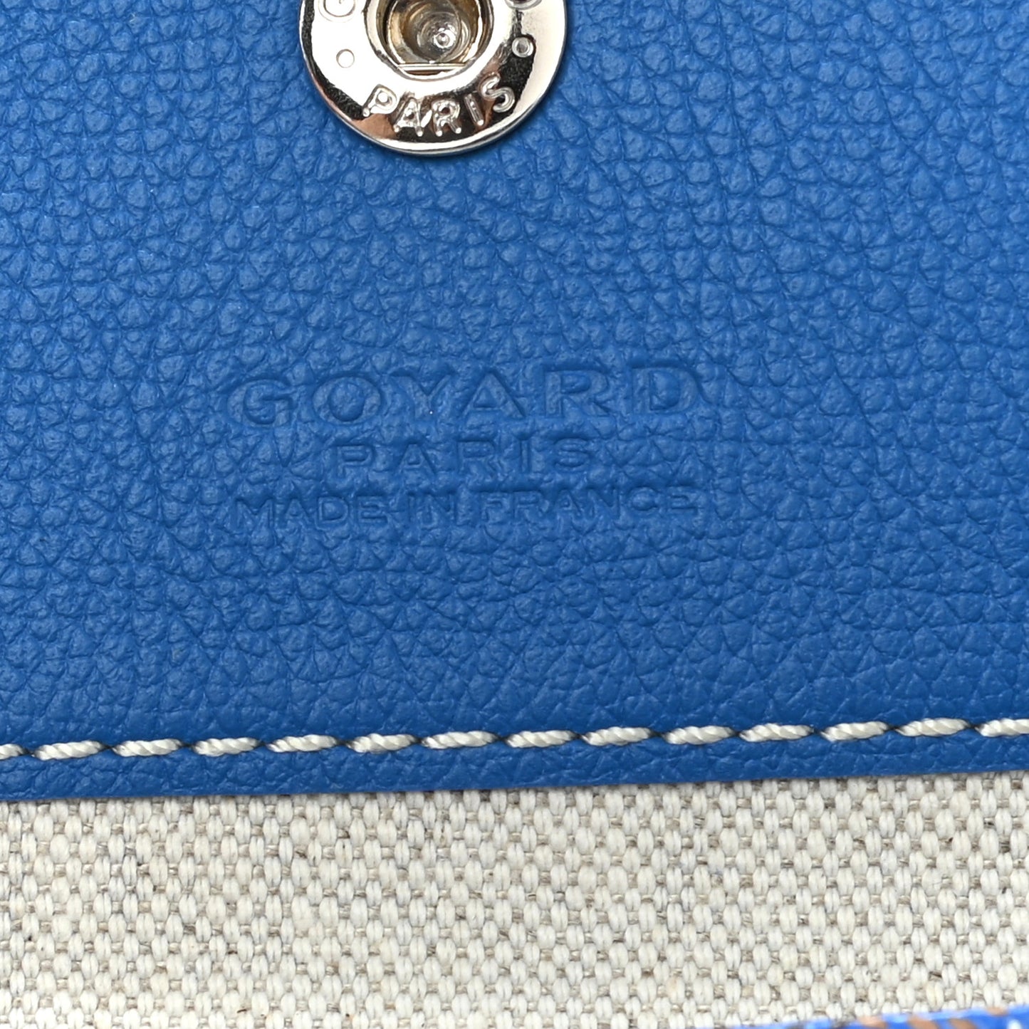 Goyardine Pouch Sky Blue