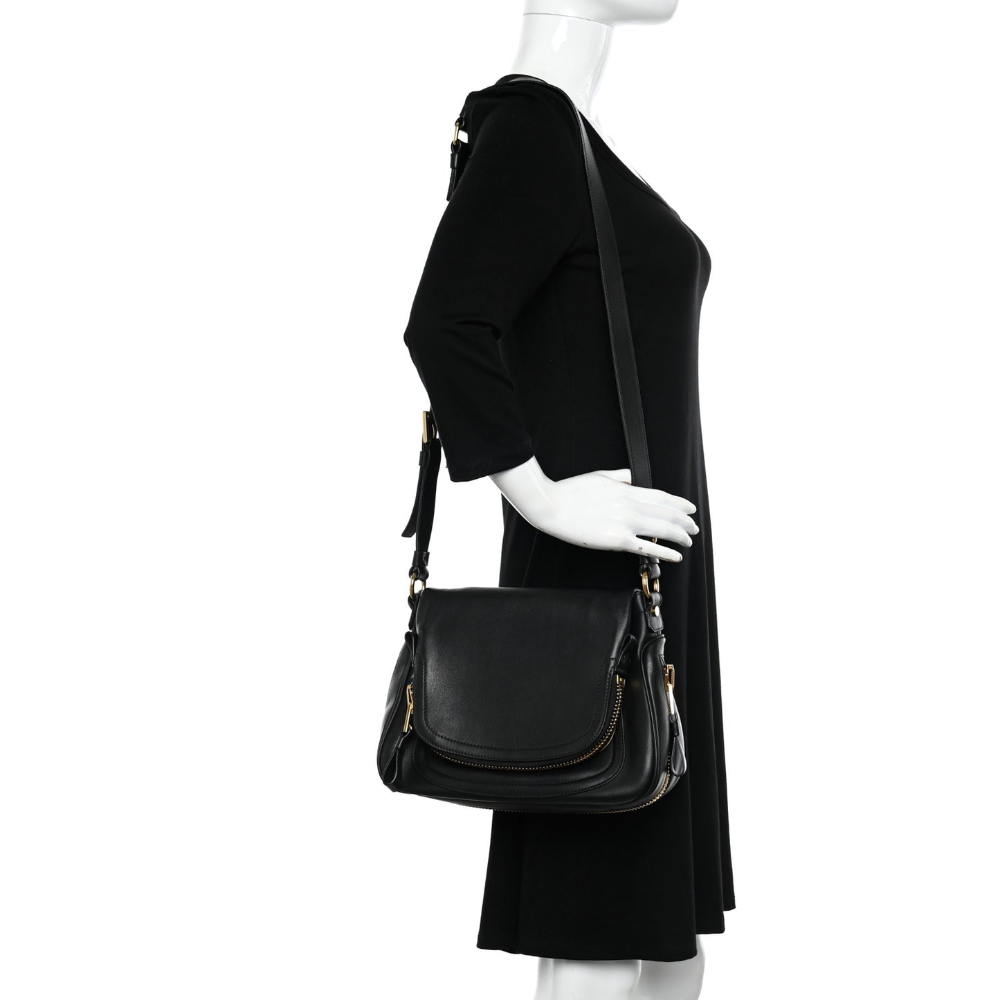 Calfskin Medium Jennifer Black