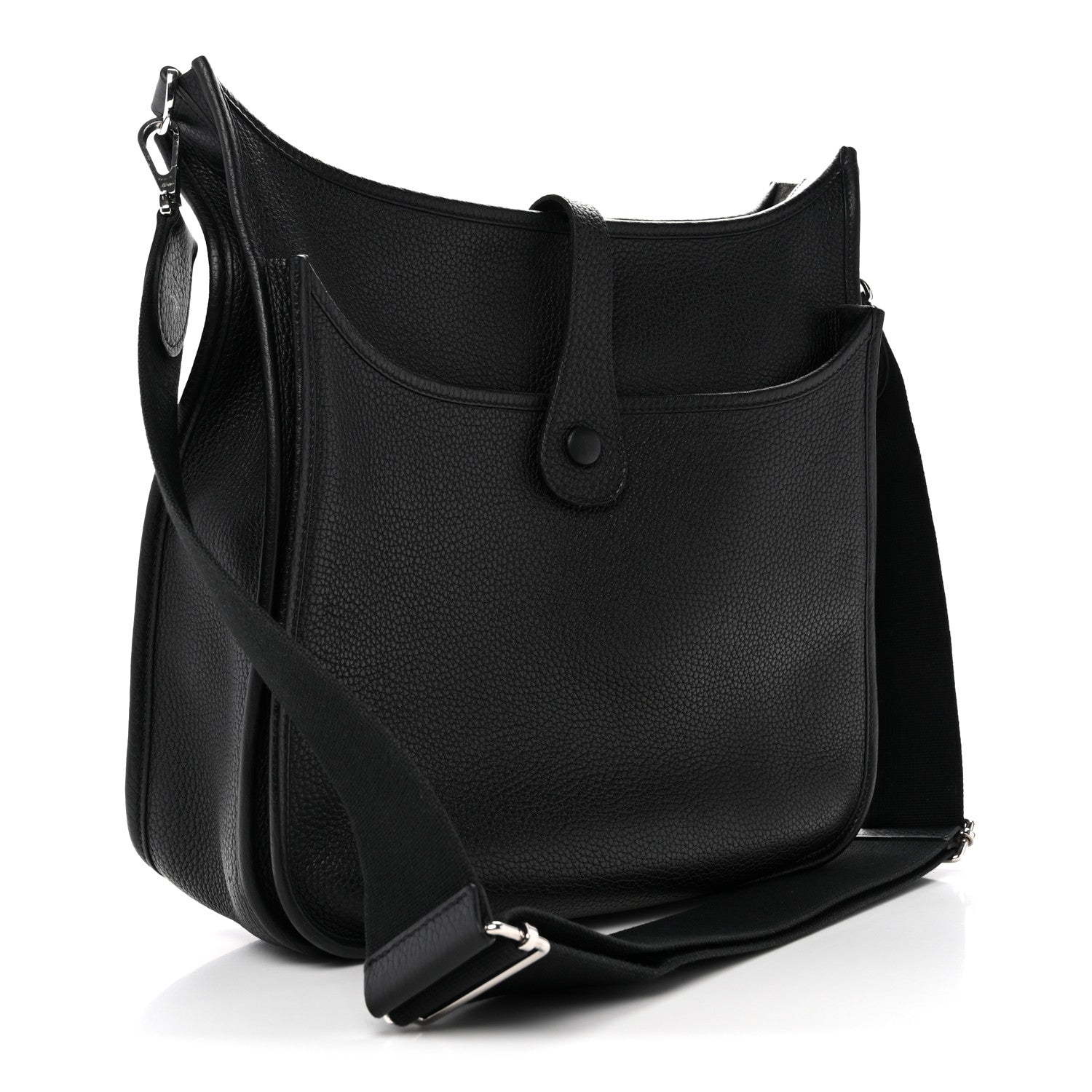 Hermes Taurillon Clemence Evelyne III GM Black 3 of 13